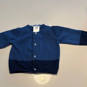 Cotton and Cashmere Blend Kid’s Cardigan